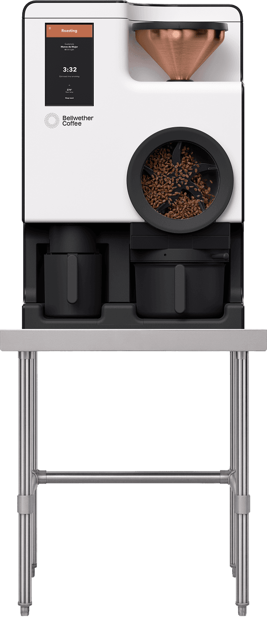 Bellwether Shop Roaster on table